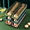 Kitchen Fridge Storage Accessory Automatic Rolling Egg Storage Box Eggs Holder Basket Container Dispenser Organizer Cartons Tray