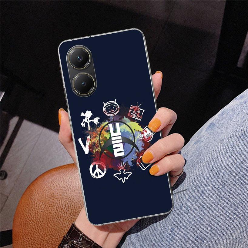 Чехол Band U-U2 Rock Phnoe для Xiaomi Poco X5 X6 X7 Pro X4 Gt F7 Ultra M8 M7 Redmi 15C 15 13C 13 12C 12 Уникальный чехол Coque Poco X