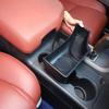 Для Toyota Tundra 2007-13 ABS Черный Автомобильный Центральный Органайзер для Чашек и Мелких Предметов Многофункциональный Органайзер Автоаксессуары