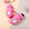 Snow Man Winter Kids Ski Mittens Waterproof Winter Cartoon Sports Mittens  Children