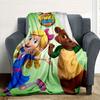1pc, Disney Goldie and Bear Blanket Soft Throw Blanket for Friend, Perfect Gift, Outdoor Blankets, All Seasons Use, Living Room