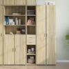 VidaXL Highboard Sonoma Oak 30x42.5x185 Cm Engineered Wood 846238