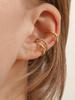 Серебряный кафф Lunne 925 с тройным плетением #Lse100