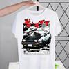 Initial D Drift Car Akagi RedSuns T-shirts Summer Anime AE86 Tshirt JDM Unisexga T Shirts Short Sleeve Takumi Fujiwara Tops Shirt