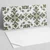 Self-Adhesive Vinyl Wall Decor For Interiors 120x60 cm Plant Pattern on the Background