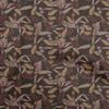 Cotton Flex Light Brown Fabric Tropical Sewing Material Print Fabric By The Yard 40 Inch