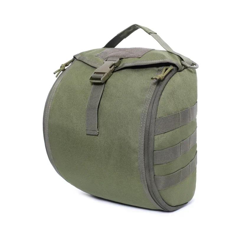 Tactical Helmet Bag Pack Multi-Purpose Molle Storage Carrying Pouch for Sports Hunting Shooting Combat Helmets
