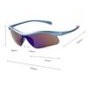 Outdoor Sports Sunglasses Women Men Semi Rimless Sun Glasses 2024 One Piece Windproof Eyeglasses
