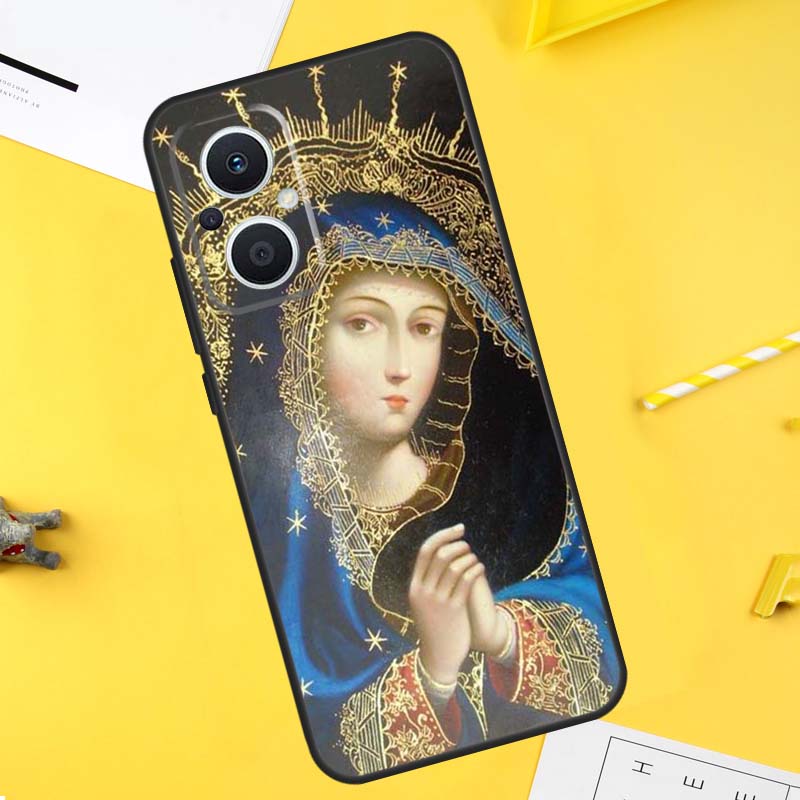 Христианский Чехол 'Святая Мать Дева Мария' для OPPO Reno 10 Pro 8T 2Z 4Z 5Z 4 5 6 7 8 Lite OPPO Find X6 X5 X2 X3 Pro Lite