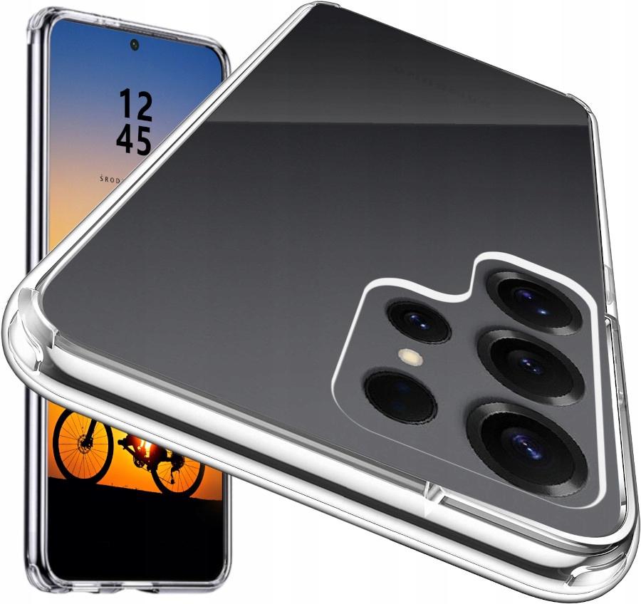 Case for Samsung Galaxy S25 Ultra REINFORCED SILICONE TRANSPARENT + Glass