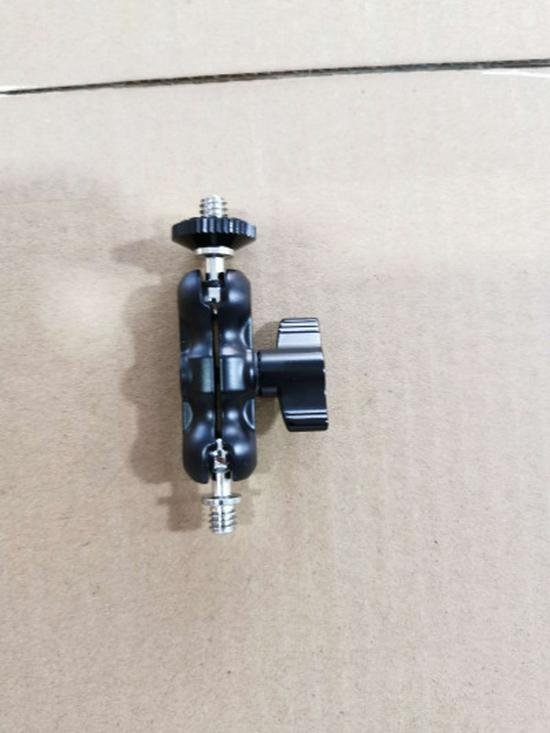 Double-Headed Magic Arm Bracket with Flash Clamp