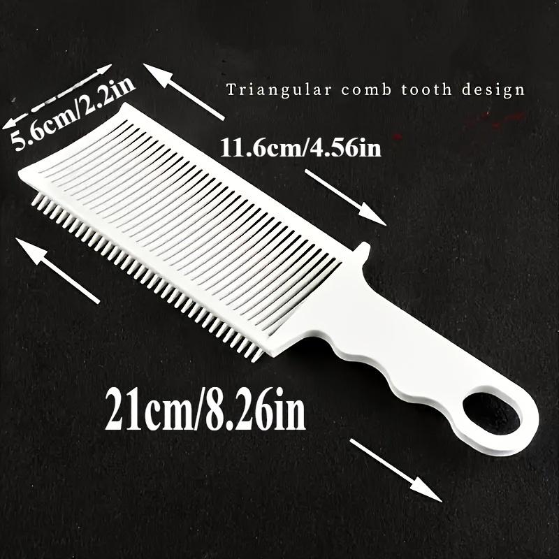 Professional Hair Fading Comb - Heat Resistant, Flat Top Clipper for Precise Gradients & Styling