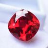 Natural Red Ruby Loose Gemstone 15.80 ct Square Cushion Cut July Birthstone for Jewelry Designs