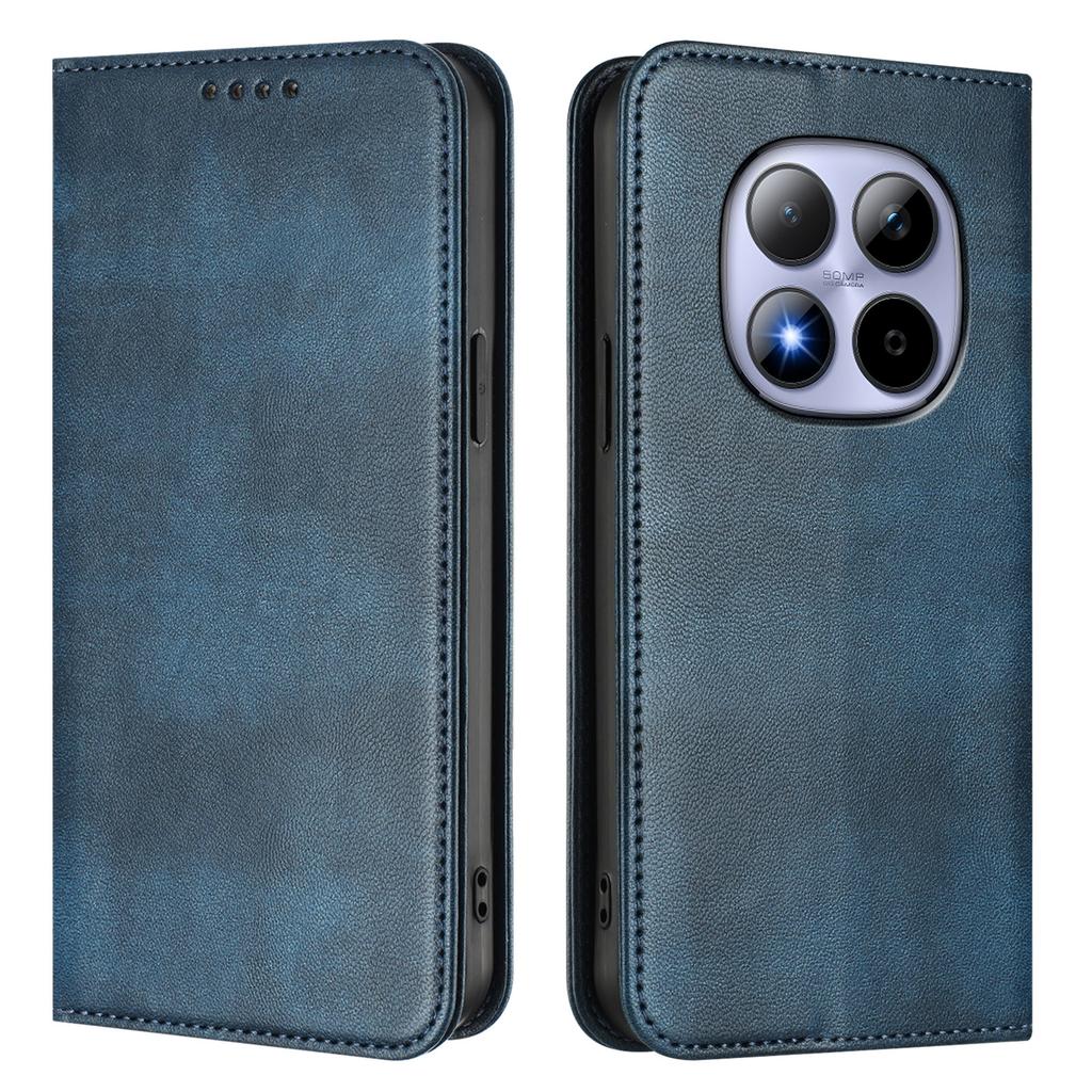 Для Xiaomi Redmi Note 15 Pro 5G Кошельки Ретро Текстура Блокировка RFID Кожаный Чехол для Телефона