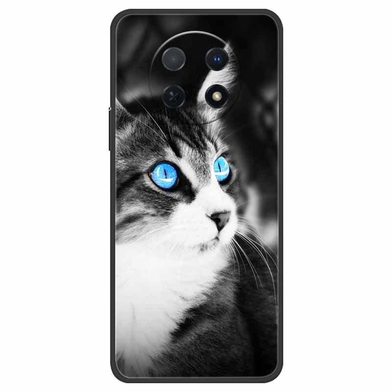Чехол для Huawei nova Y91 Мягкий ТПУ Силикон Милые Кошки Чехол для Huawei Nova Y 91 STG-LX1 Чехлы для Телефона NovaY91 Крутые Fundas Coques