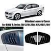 Для BMW аксессуары 3 серии E90 320i 330i M3 2005-2011 автомобиль задняя боковая решетка окна воздуховоды лобовое стекло декоративная крышка
