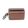 Wireless Earphones Case Fit for AMBEO SMART MOMENTUM 3rd 4th Wooden Storage Carry Cover Hand Polished Handcrafted Walnut Prevent Falls Bumps