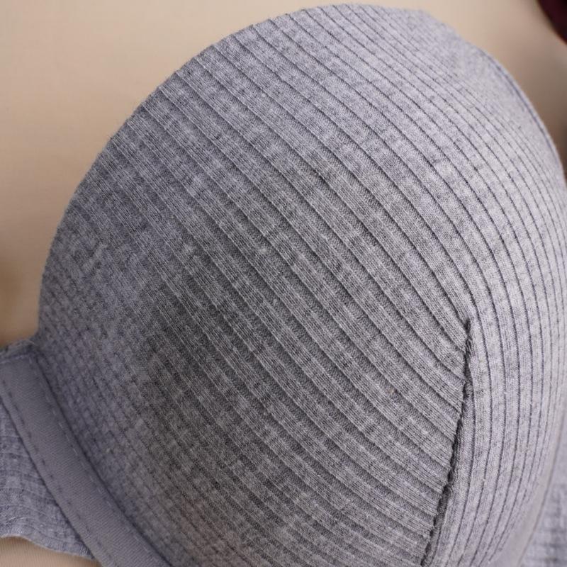 Sexy underwear Chang Lizi new product spot letter black cotton mold with steel ring fashion adjustment bra wholesale
