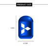 zjdf10 Alloy Car Tire Valve Caps Wheel Protection Cover for Mitsubishi Ralliart Lancer ASX Colt Pajero Outlander Eclipse Delica Grandis