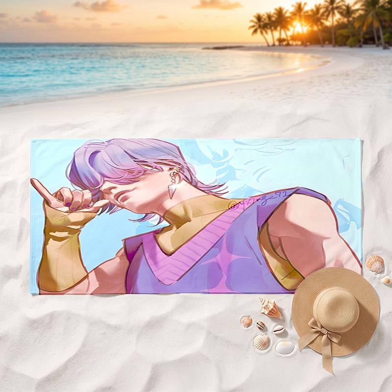 Mystery Soft and comfortable beach towel perfect for vacations and poolside use an ideal gift for summer holidays