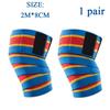 Knee Wraps Men Fitness Weight Lifting Elastic Bandage Compression Knee Support Sports Strap Knee Protector Bands Pad Sleeve