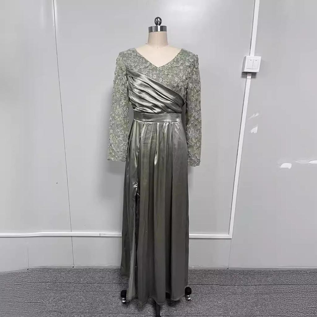 2025 Вечернее платье без бретелек с оборками и кружевом миди с завышенной талией красного, черного и зеленого цвета