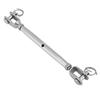 Stainless Steel Rigging Screw Closed Body Jaw Turnbuckle For Boat Yacht(M8)