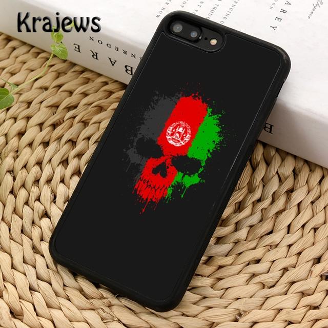 Krajews Афганистан AF флаг Чехол для телефона для iPhone 14 5 SE 6 7 8 plus X XR XS 11 12 13 pro max Samsung Galaxy S21 S22ultra