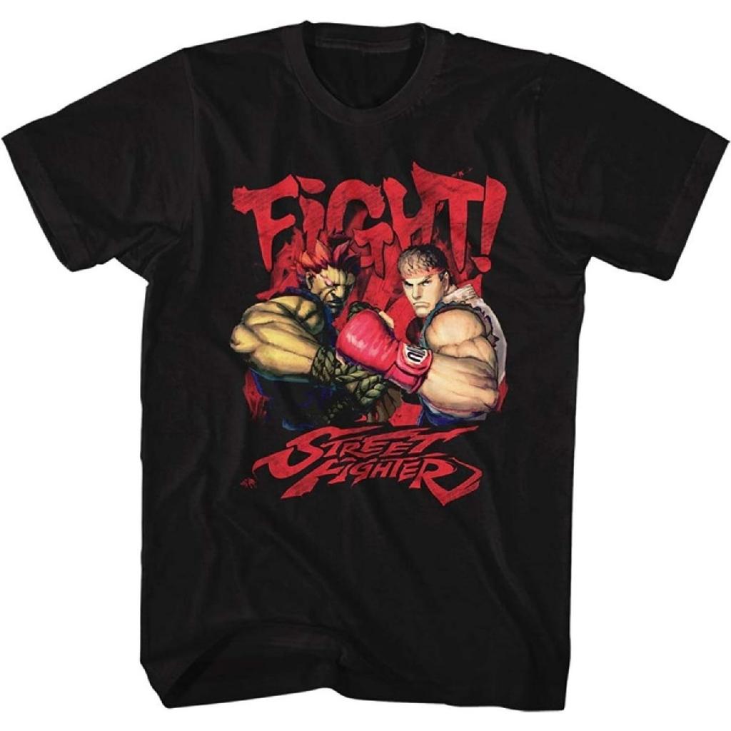 A&E Designs Футболка Street Fighter Акума против Рю Боевая футболка