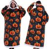Autumn and Winter Sports and Leisure Warm TV Blanket Senior Women's Plush Comfortable Soft Bathrobe Warm Fluffy Robe