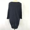 MACKINTOSH PHILOSOPHY Silk Blend Dolman Top Dress Women’s 38 Navy(USED)