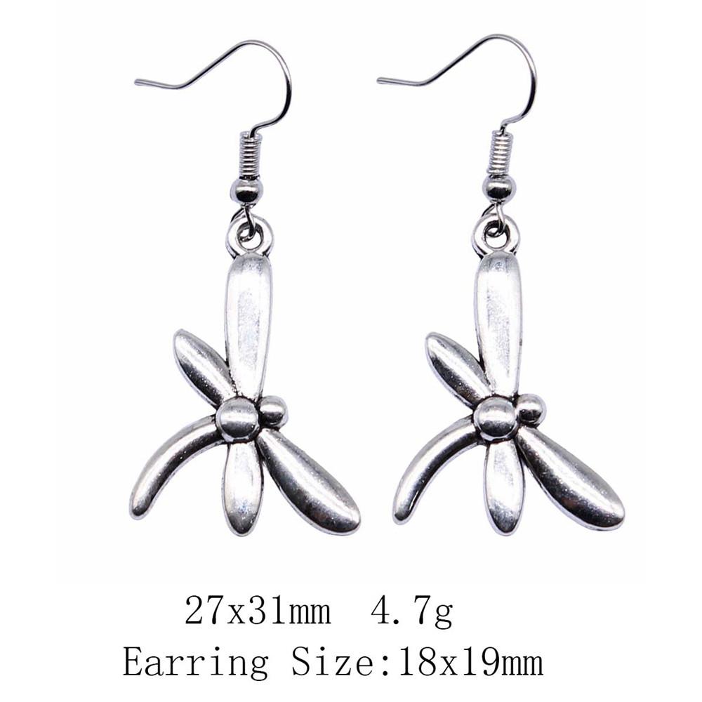 Выпускные серьги Ювелирные изделия Стрекоза Бабочка Серьги-подвески и висячие серьги Сувенирные серьги в стиле бохо
