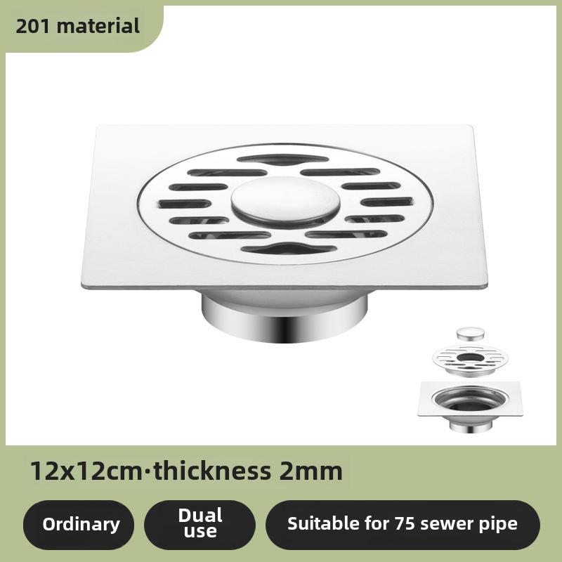 304 Нержавеющая сталь дезодорант сливной напольный для ванной комнаты и стиральной машины