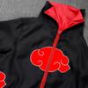 Naruto Akatsuki Red Cloud Cloak - Uchiha Itachi Costume for Halloween.