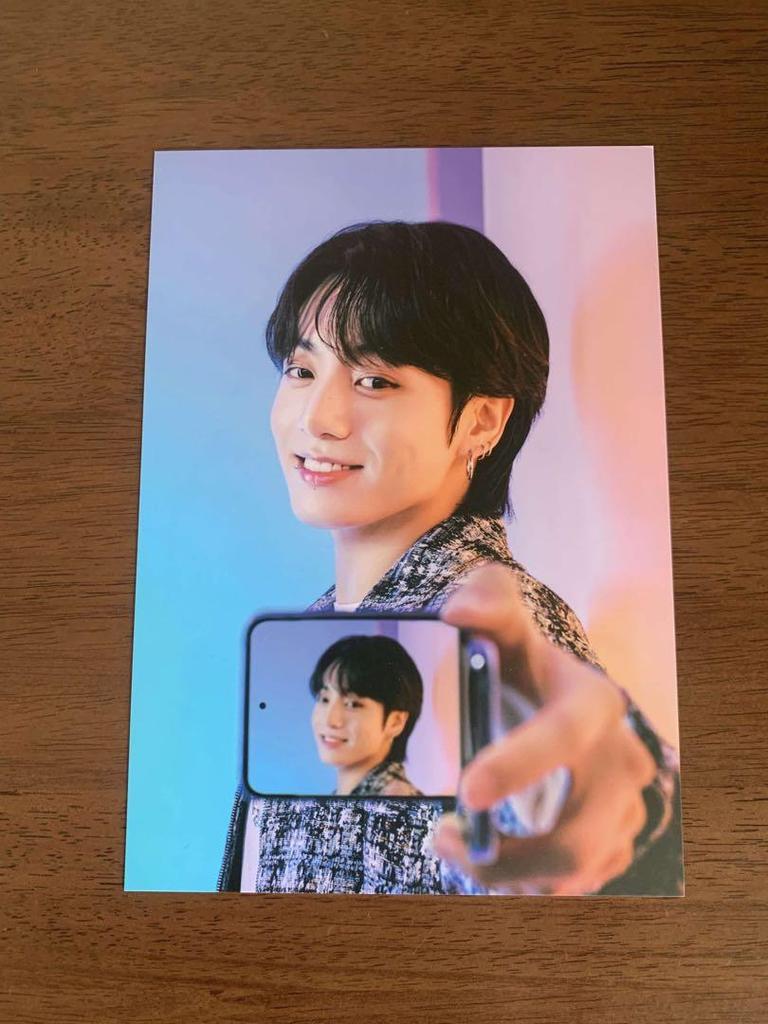 [USED] BTS Official SAMSUNG Galaxy ZFlip4 Postcards Set of 7