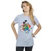 Disney Womens/Ladies Mickey Mouse Vintage Arrows Cotton Boyfriend T-Shirt