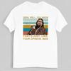 Vintage The Dude Big Lebowski T-shirt Yeah Well You Know That's Just Like Your Opinion Men Crew Neck Tops