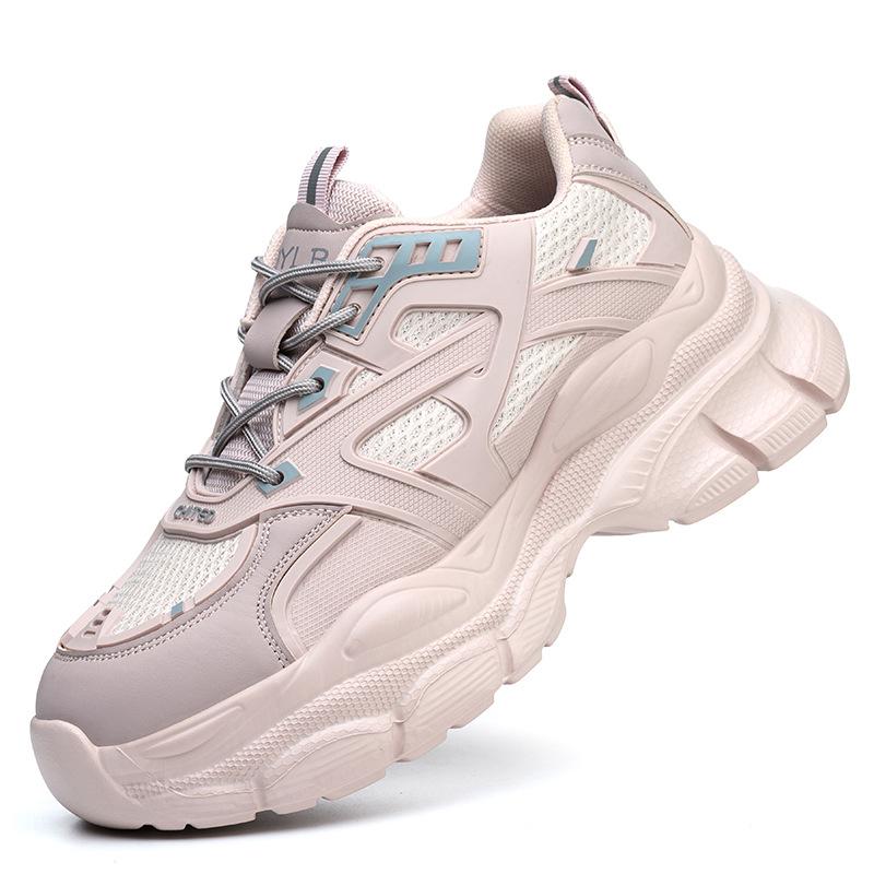 Fashion Safety Shoes for Woman Comfortable Work Sneakers Industrial Steel Toe Safety Work Boots Light Summer Work Shoes
