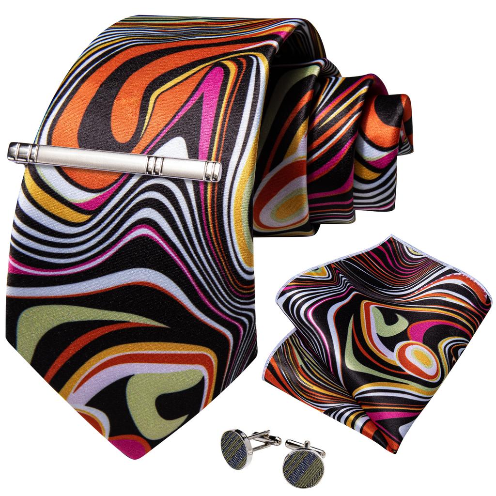 Мужские зажимы для галстука Slik, зеленый однотонный галстук, квадратные запонки на свадьбу, США