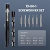 13 In 1 Precision Screwdriver Pen Set Portable Hidden Storage Multi-Function Repair Tool for Phone Computer Glasses Furniture
