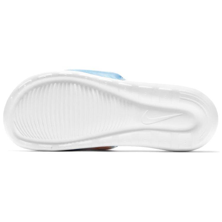 Nike Victori One Женские кроссовки Slide Tie-Dye с принтом Белый Ярко-Манго Сапфир CN9676-101