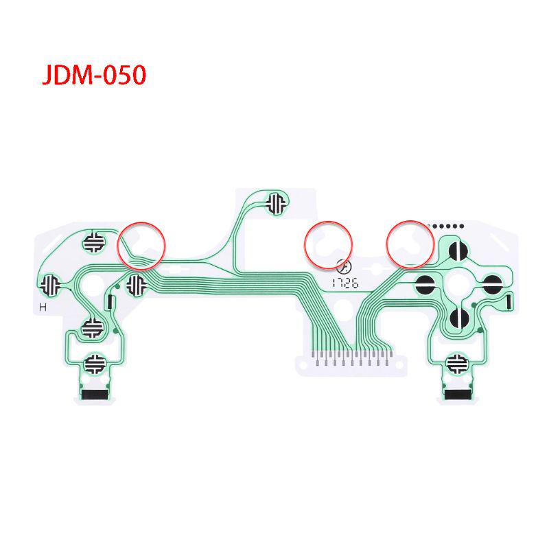 New Circuit Film Cable Ribbon Conductive Keyboard Flex PCB JDM-050 JDM-040 Replacement for PS4 Playstation 4 Pro Sony Game Controller