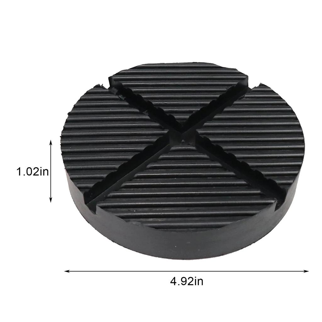 Автомобильный резиновый домкрат с прорезями в полу, защитный адаптер для рамы, адаптер для подъемного диска, инструмент для зажимного сварного бокового подъемного диска 12,5 см