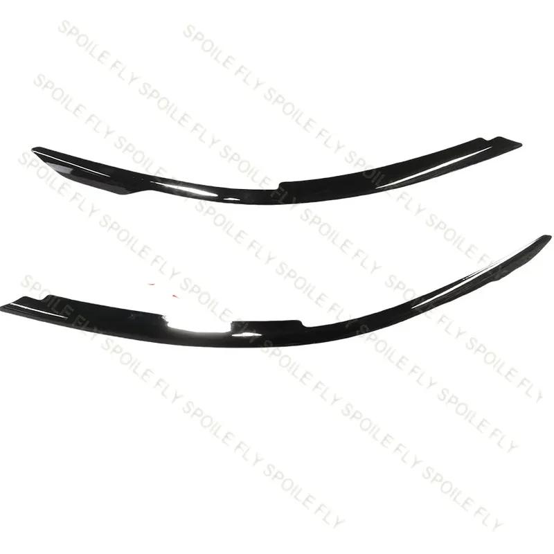 2020 To Up For VW Golf 8 MK8 Front Headlight Eyebrow Eyelids Light Stickers Lamp Cover High Quality ABS Gloss Black Body Kit