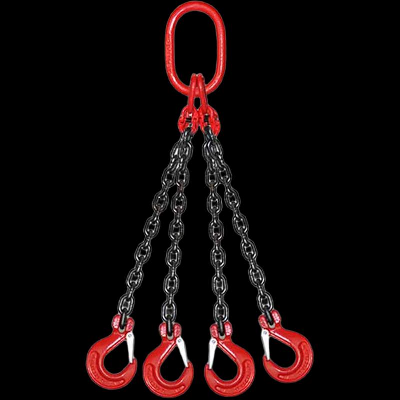 Deyi Fixed Length 4-Leg Chain Sling