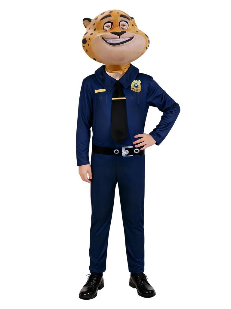 Zootopia Clawhauser Flash Kids' Halloween Costume - Animal City Party Outfit