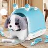 1 Set Kids Electronic Plush Dog Toy with Pet Care Accessories Walking