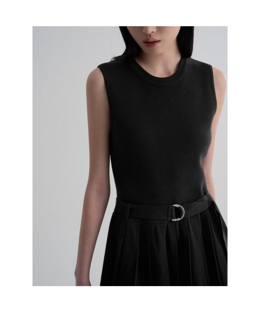 8SECONDS Sleeveless Knit Dress Black