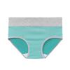 Minimalist Mid Waist Briefs Plus Plus Oversized Underwear with Cotton Lifting Buttocks Waist Cinching Triangle Panties for Women