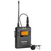 Salamonic UwMIC9 96-channel digital UHF wireless lavalier microphone system with RX9 portable receiver and TX9 bodypack transmitter
